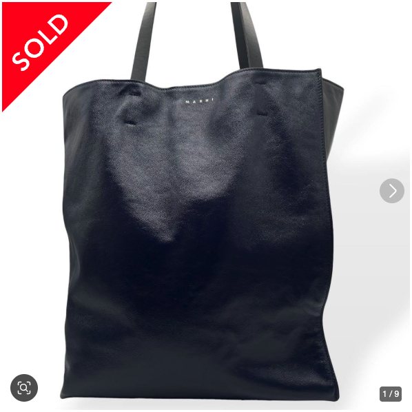 MARNI の実際の販売画面(SOLD・¥35,910)
